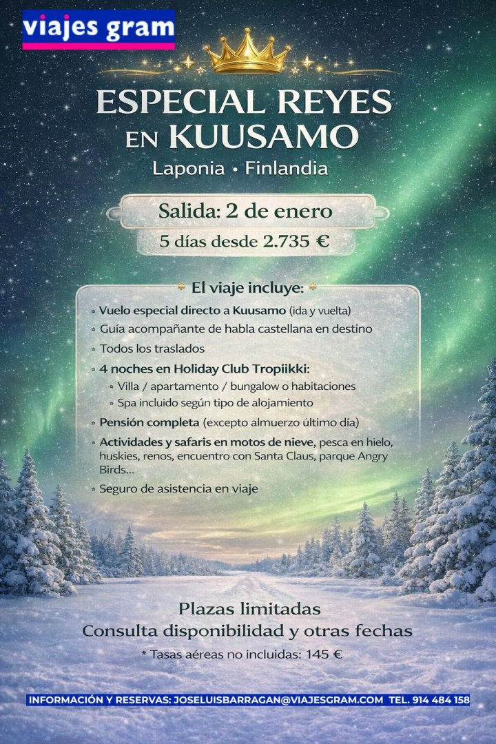 LAPONIA - FINLANDIA (REYES)